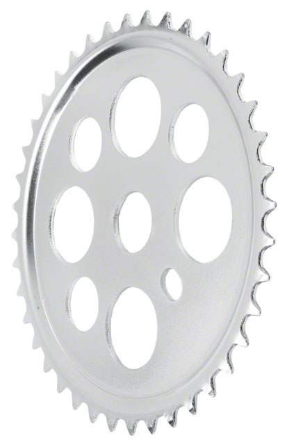 Dimension Cruiser Chainwheel - 40T, 4-Hole, Steel, Silver