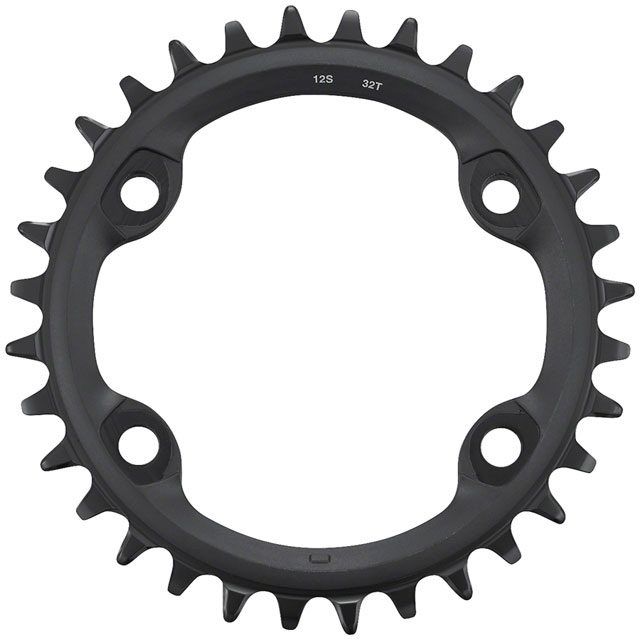Shimano FC-MT610 Chainring - 32t, 12-Speed, Asymmetric 96 BCD, Black