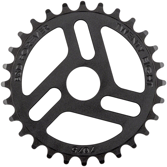 BSD Superlite Sprocket - 28t, Black