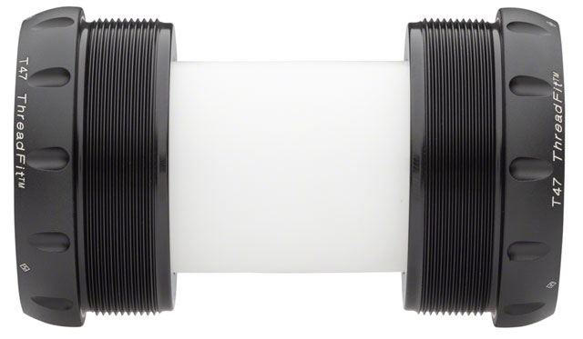 Chris King ThreadFit T47 30x Bottom Bracket with Fit Kit 5 - T47, For 30mm Spindles, Matte Jet