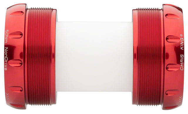 Chris King ThreadFit T47 30x Bottom Bracket with Fit Kit 1 - T47, For DUB, Red