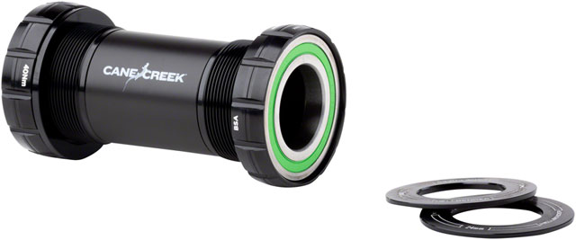 Cane Creek Hellbender 70 Bottom Bracket - English, for 24mm Spindle, Black