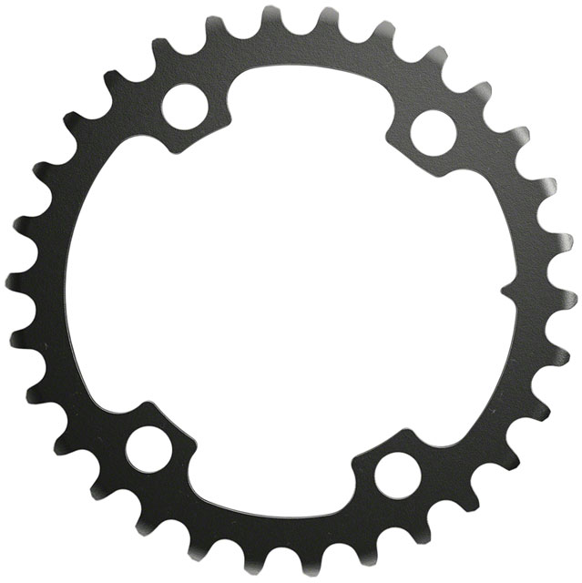 SRAM Force Wide 2x12-Speed Inner Chainring - 30t, 94 BCD, 4-Bolt, Blast Black, For use with 43t Outer