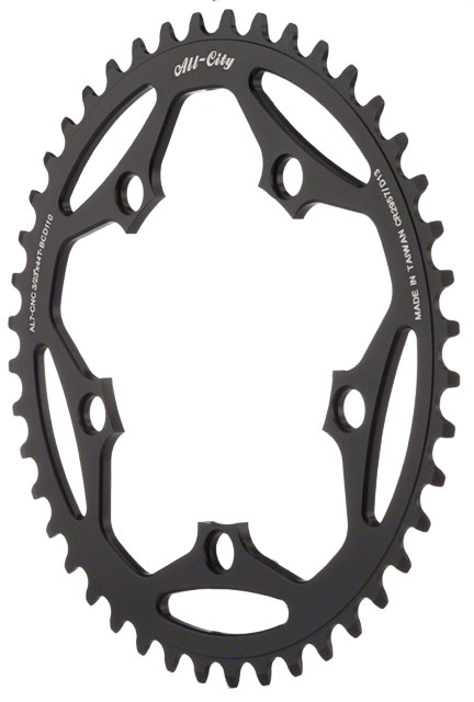 All-City Cross Ring 44t x 110mm Black