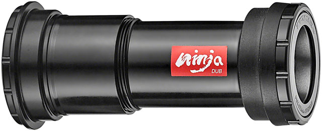 Token Ninja BB42A29 Press Fit Double-Thread Bottom Bracket - BB30A (Cannondale), SRAM DUB, Black