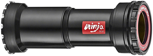 Token Ninja BB46BR386 Press Fit Double-Thread Bottom Bracket - BBRight (Cervelo), BB386/BB392, Black