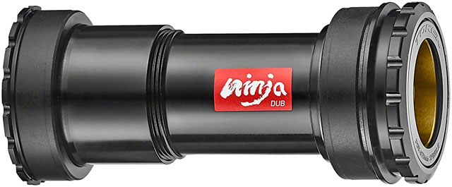 Token Ninja BB46BR29 Press Fit Double-Thread Bottom Bracket - BBRight (Cervelo), SRAM DUB, Black