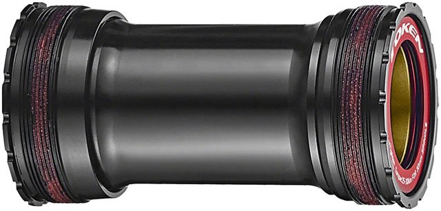 Token T47V386 Threaded Bottom Bracket - T47 Inboard, BB386/BB392, Black