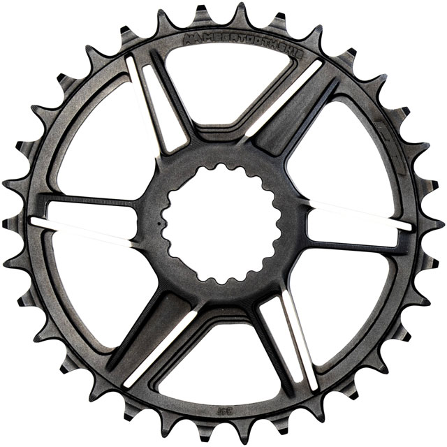 Full Speed Ahead Gradient Direct Mount SH12 Chainring - 34t, FSA Direct Mount, Compatible with Shimano 12-Speed Hyperglide+, Black