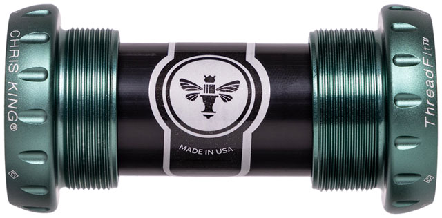 Chris King ThreadFit 24 Bottom Bracket - English, Matte Jade, Ceramic