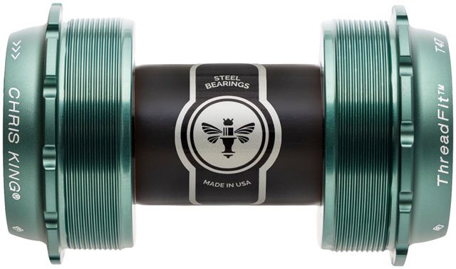 Chris King ThreadFit T47 24x Bottom Bracket - T47, Matte Jade