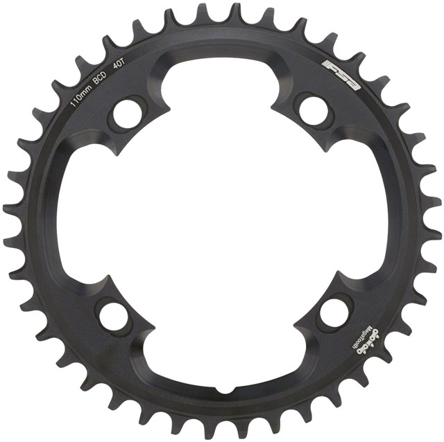 Full Speed Ahead SL-K ABS Mega Tooth Chainring - 40t, 110mm ABS BCD, For 1x11-Speed, Black