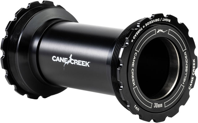 Cane Creek Hellbender 70 Bottom Bracket - T47i, for 30mm Spindle, Black