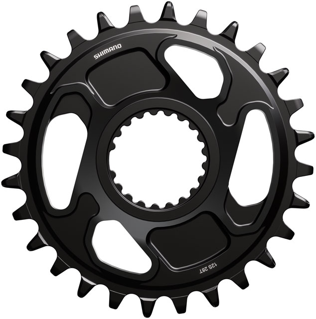 Shimano Deore XT SM-CRM86 1x Direct Mount Chainring - 28t, Shimano Direct Mount, For 12-Speed HG+ Chain, Fits FC-M8200 Crank, Black