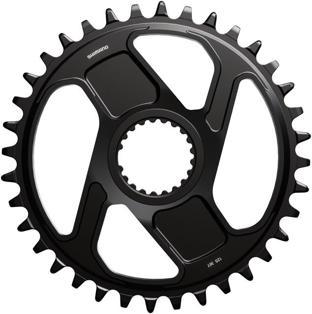 Shimano Deore XT SM-CRM86 1x Direct Mount Chainring - 36t, Shimano Direct Mount, For 12-Speed HG+ Chain, Fits FC-M8200 Crank, Black
