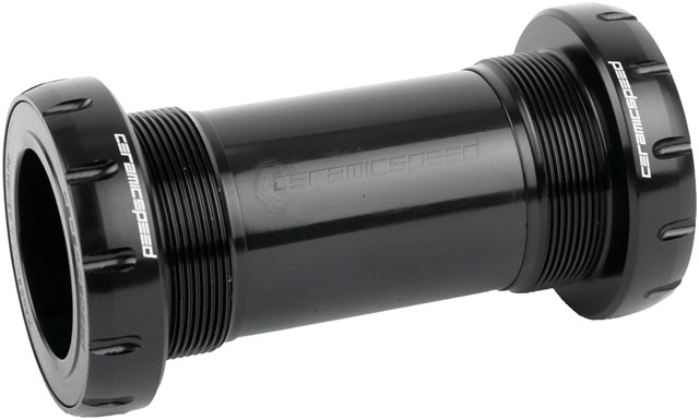CeramicSpeed BB ALPHA Bottom Bracket - English/BSA, 68mm, For SRAM DUB Spindle, Gravel, Black
