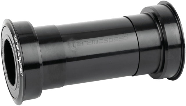 CeramicSpeed BB ALPHA Bottom Bracket - BB86, 86.5mm, For 24mm/Shimano Spindle, Gravel, Black