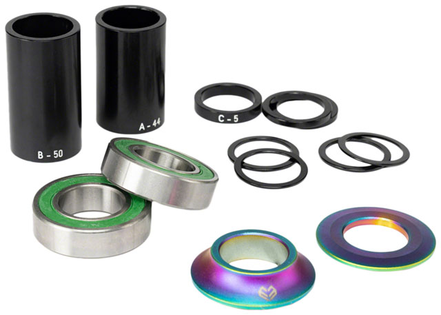 Eclat Mid BMX Bottom Bracket - Oilslick, 22mm