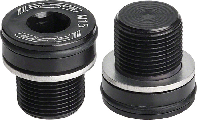 FSA M15 Capless Alloy Crank Bolts Black/Silver