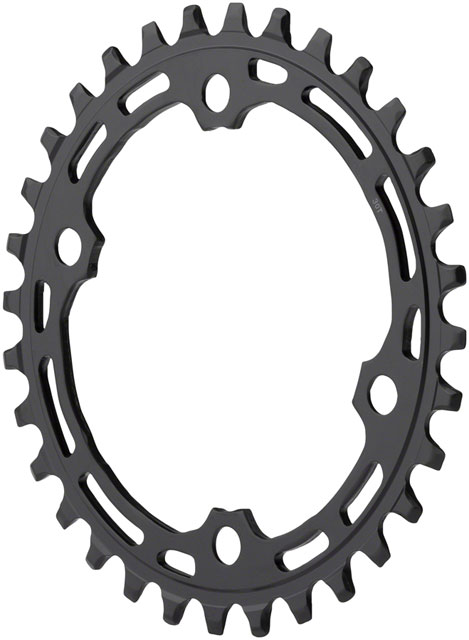 Shimano FC-MT510-1 Chainring - 30t, 12-Speed, Asymmetric 96 BCD, Black