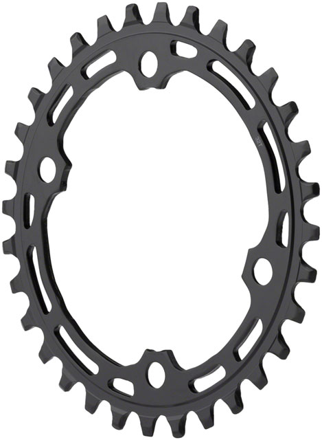 Shimano FC-MT510-1 Chainring - 32t, 12-Speed, Asymmetric 96 BCD, Black