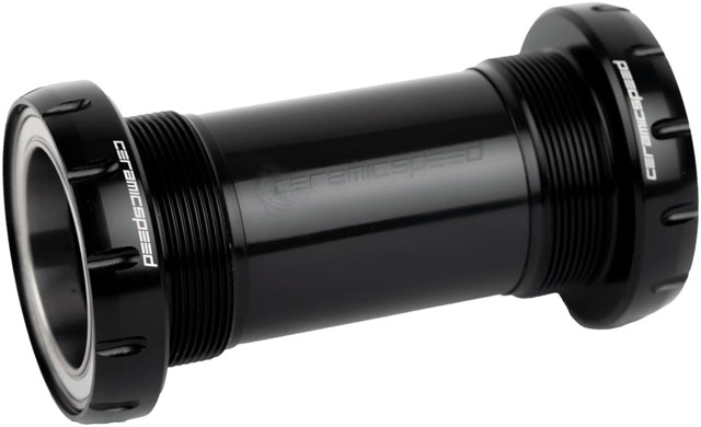 CeramicSpeed BB ALPHA Bottom Bracket - English/BSA, 68mm, For 30mm Spindle, Road, Black