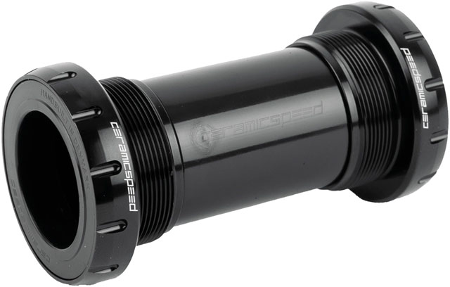 CeramicSpeed BB ALPHA Bottom Bracket - Italian, 70mm, For SRAM DUB Spindle, Road, Black