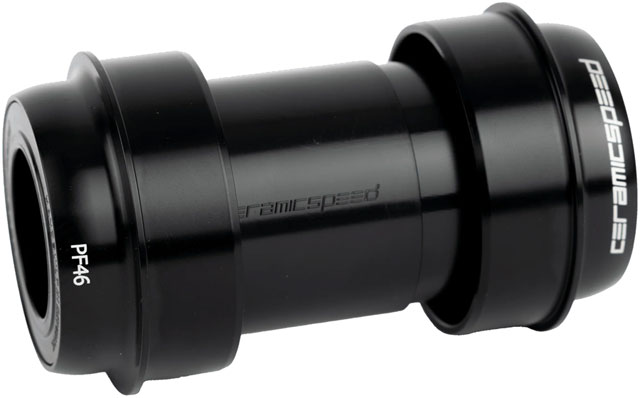 CeramicSpeed BB ALPHA Bottom Bracket - PF30, 68mm, For 24mm/Shimano Spindle, Road, Black