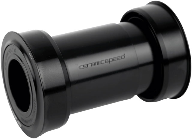 CeramicSpeed BB ALPHA Bottom Bracket - EVO386, 86.5mm, For 24mm/Shimano Spindle, Road, Black