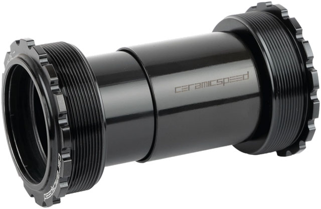 CeramicSpeed BB ALPHA Bottom Bracket - T47, 86mm, For Campagnolo Ultra Torque Spindle, Road, Black