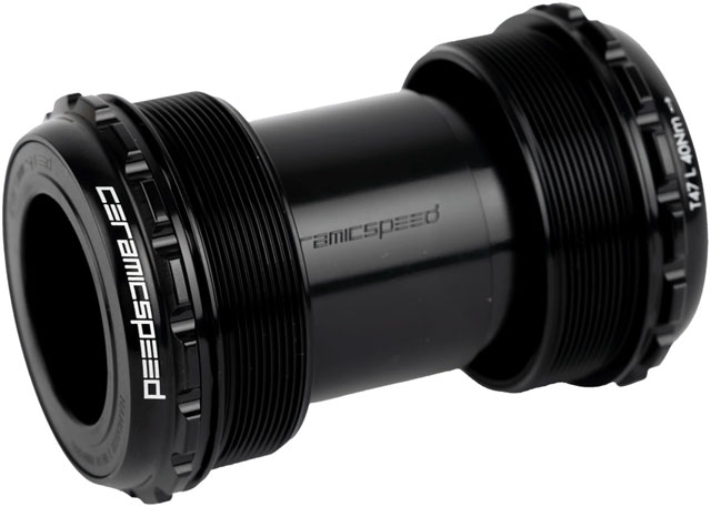 CeramicSpeed BB ALPHA Bottom Bracket - T47, 73mm, For SRAM DUB Spindle, MTB, Black