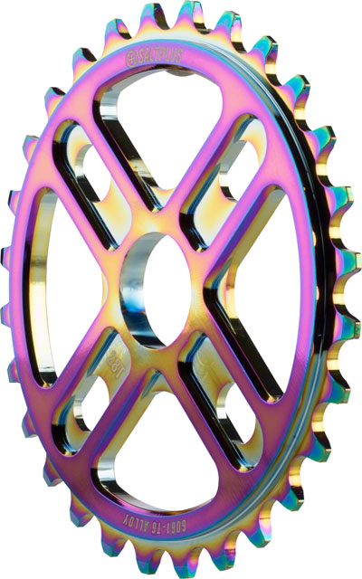 Salt Plus Manta Bolt Drive Sprocket 28t Oilslick Includes Adaptors for 19 and 22mm Spindles
