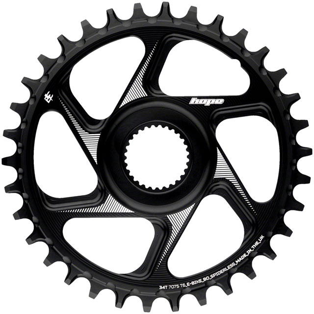 Hope Bosch Gen 4 eBike Chainring - 36t, Black