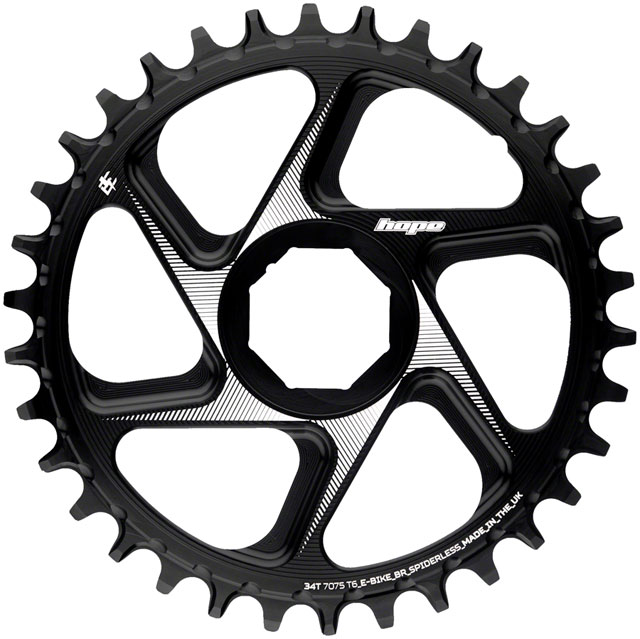 Hope Brose eBike Chainring - 36t, Black