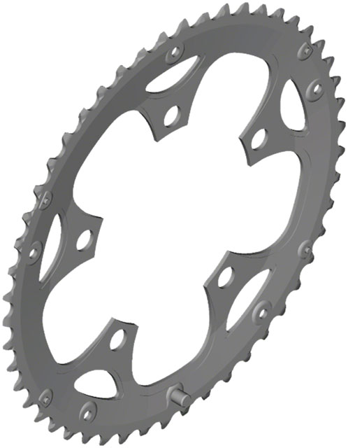 Shimano FC-RS200 Chainring - 46t-F, 110 BCD, 5-Bolt, 8-Speed, Black