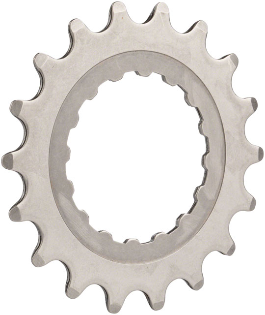 Full Speed Ahead WA645 eBike Sprocket for GEN 2 Bosch - 18t, Stainless Steel, Polished Silver