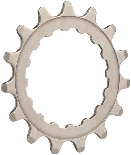 Full Speed Ahead WA642 eBike Sprocket for GEN 2 Bosch - 15t, Stainless Steel, Polished Silver