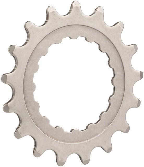 Full Speed Ahead WA644 eBike Sprocket for GEN 2 Bosch - 17t, Stainless Steel, Polished Silver