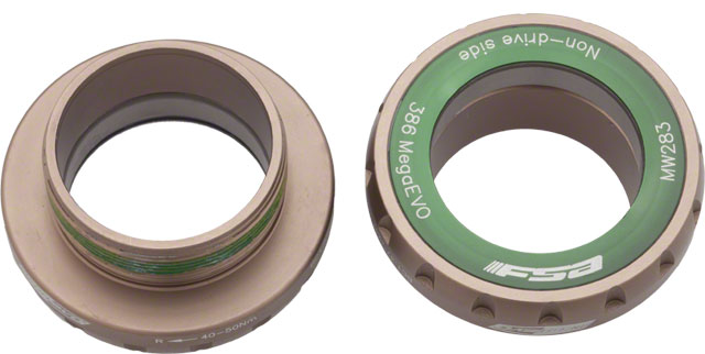 Full Speed Ahead MegaEVO Steel 68mm English Bottom Bracket for 386 EVO Cranks