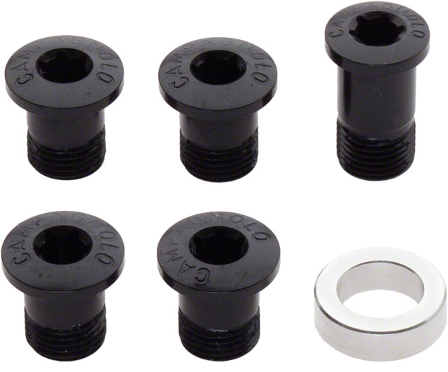 Campagnolo Ultra-Torque/Over-Torque Chainring Bolts 2011-2014, Black