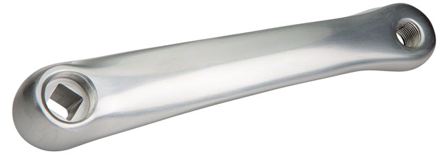 Sugino XD600 Tandem Crank Arm - 175mm, Right Front, Square Taper JIS Spindle Interface, Silver