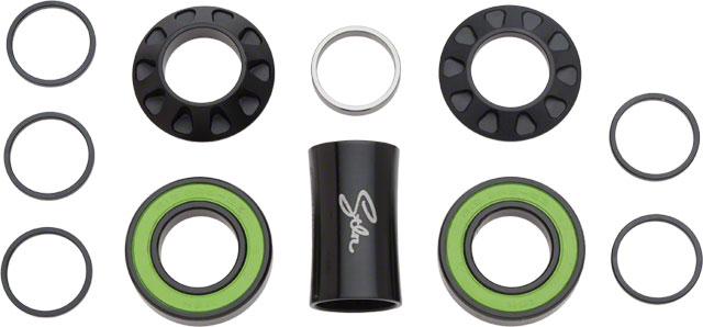 Stolen Revolver 22mm Mid Bottom Bracket Black
