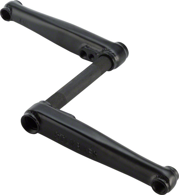 Stolen Talon V2 3-Piece Crankset - 170mm, Matte Black