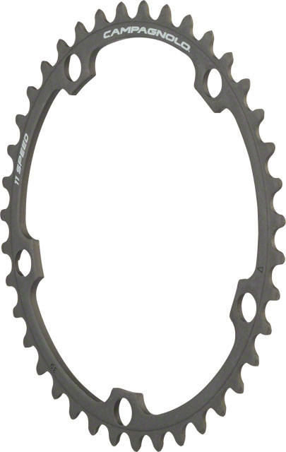 Campagnolo 11 Speed 39 Tooth Chainring for Athena, Black