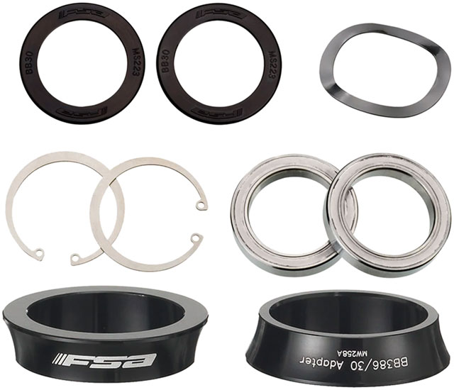 FSA BB30 to EVO Crankset Bottom Bracket Kit