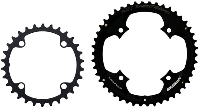 FSA PowerBox Carbon Chainring, 46/30T, 4-bolt
