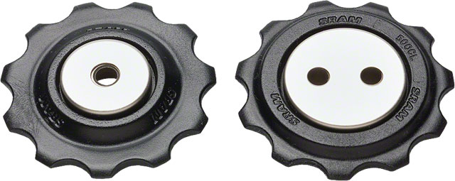 SRAM Rear Derailleur Pulleys, Fit 2005-06 X9 Medium and Long Cage,2004- 09 X7 Medium and Long Cage, 2008-09 X5, SX5