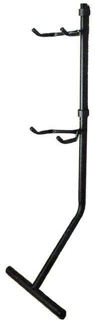 Saris Bike Bunk Display Rack: 2 Bike, Black