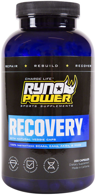 Ryno Power Recovery Supplement - 33 Servings, 200 capsules