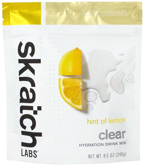Skratch Labs Clear Hydration Drink Mix - Hint of Lemon, 16-Serving Resealable Pouch